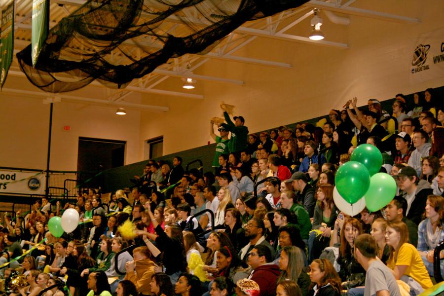 Students support athletics at Marywood Madness