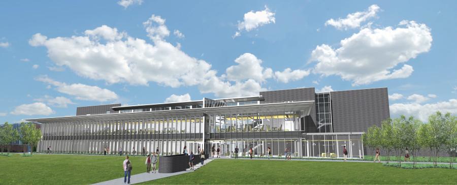 Concept artwork for the new Learning Commons