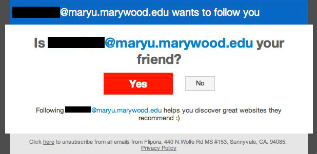 Spam viruses infect Marywood’s inboxes