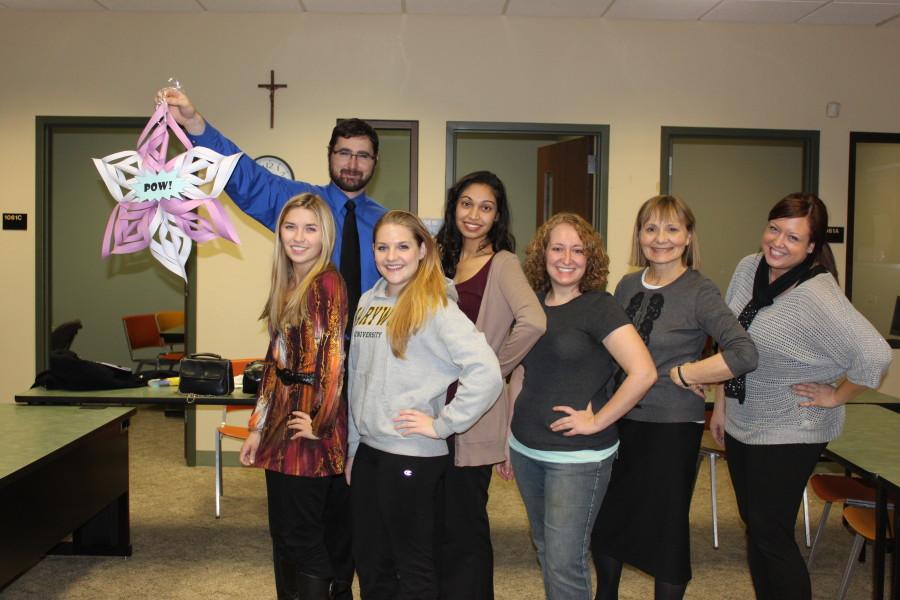 Club ornaments adorn Marywood tree