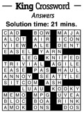 Crossword- February 2013