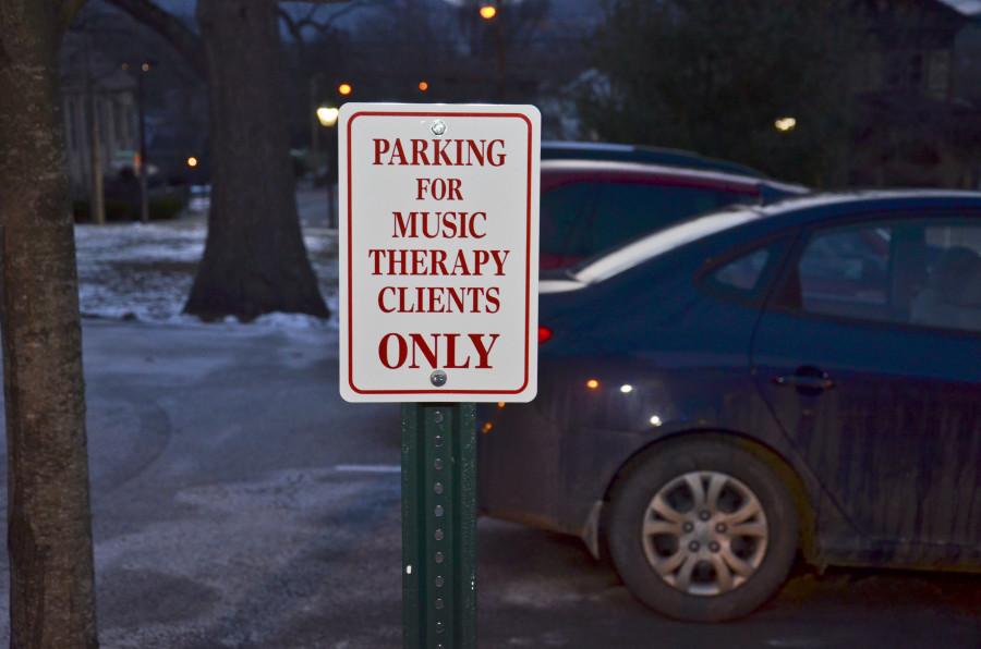 New parking spaces reserved for music therapy