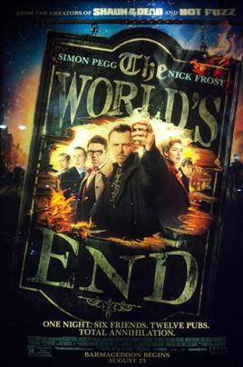 Movie Review: "The World's End"--Who says beer, robots, and aliens can't go hand in hand?