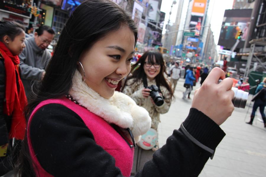 Chinese exchange students visit campus for Winter Arts Workshop