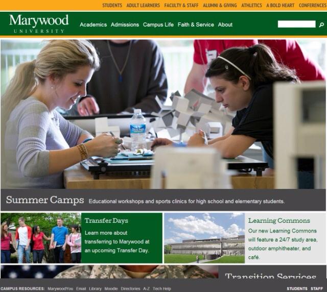 Photo courtesy/ Marywood website