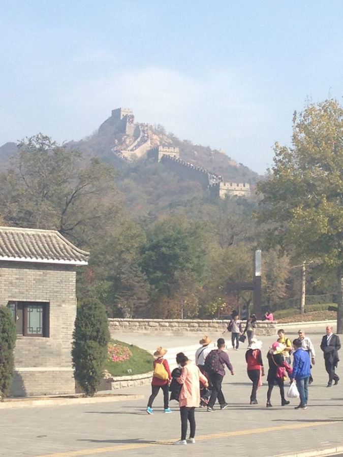 Mike Magistro finds himself at the Great Wall on the latest leg of his adventure. 