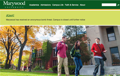 Early morning anonymous bomb threat causes evacuation of Marywoods campus