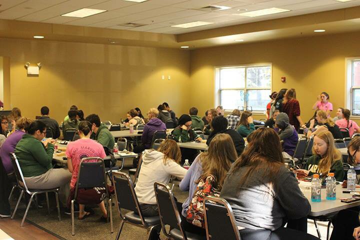 Students were evacuated and the Dunmore Community Center was opened for students needing shelter.