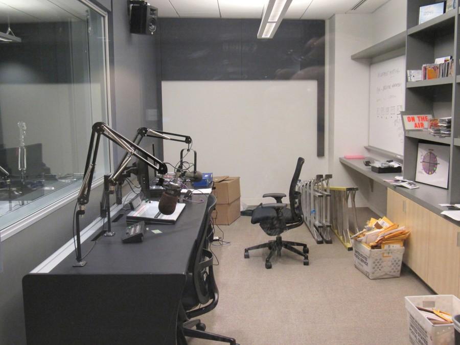 The radio station, 91.7 VMFM, is still unfinished.