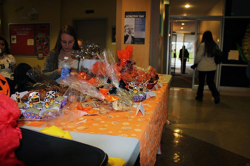 Project HEAL hosts their Bake Sale in the Nazareth Student Center on Oct. 28. 