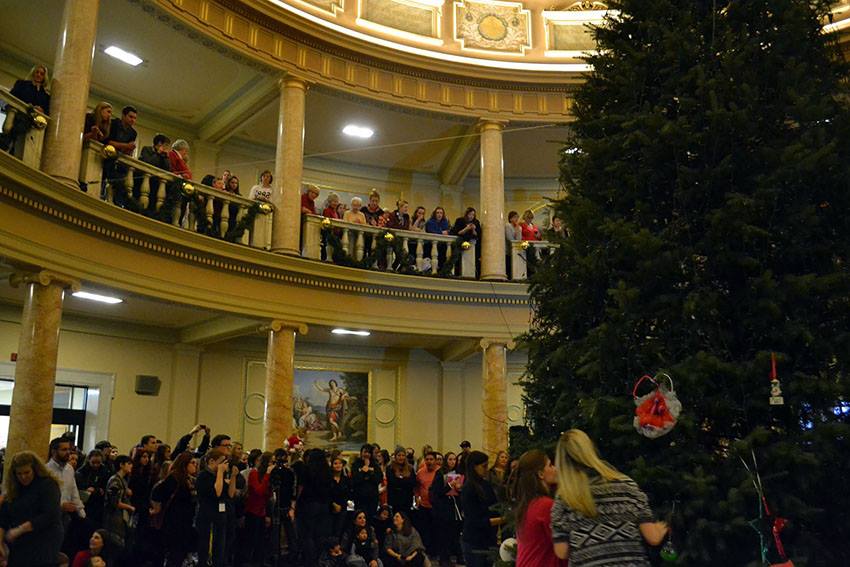 Annual Tree Lighting Ceremony sparks Christmas spirit