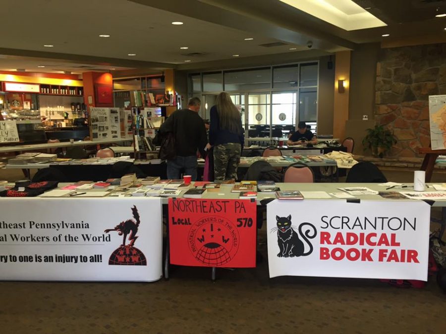Book enthusiasts attend the 3rd annual Scranton Radical Book Fair.