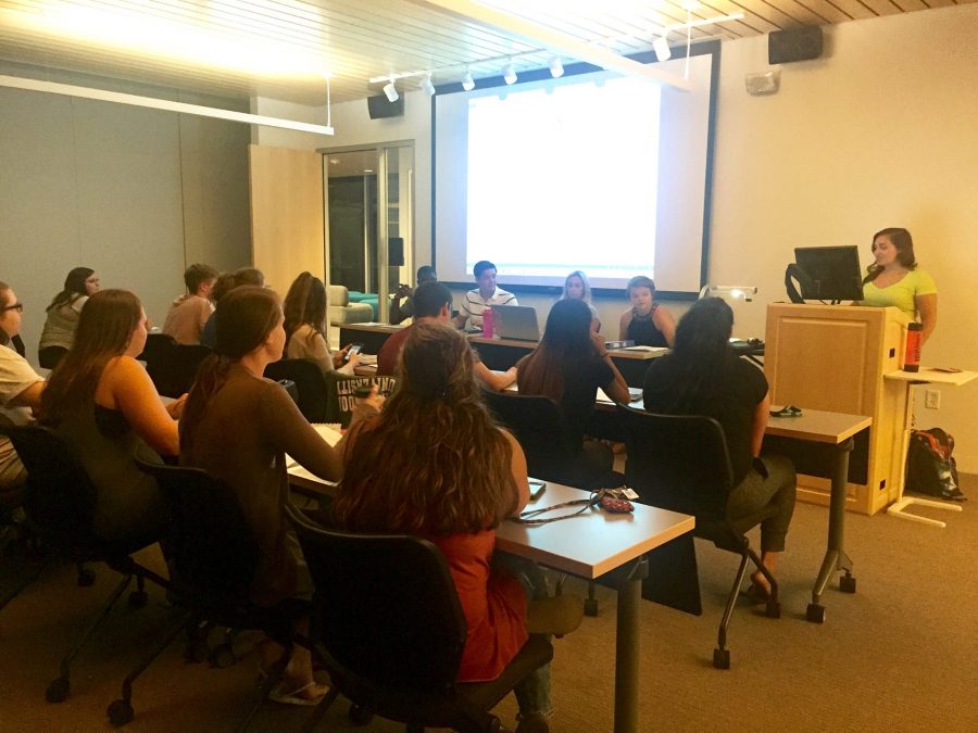 SGA held their first meeting of the semester on Aug. 30. 