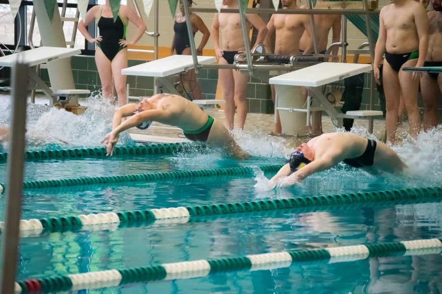 SPORTS BRIEF: Swimming falls to Misericordia University at home in season opener
