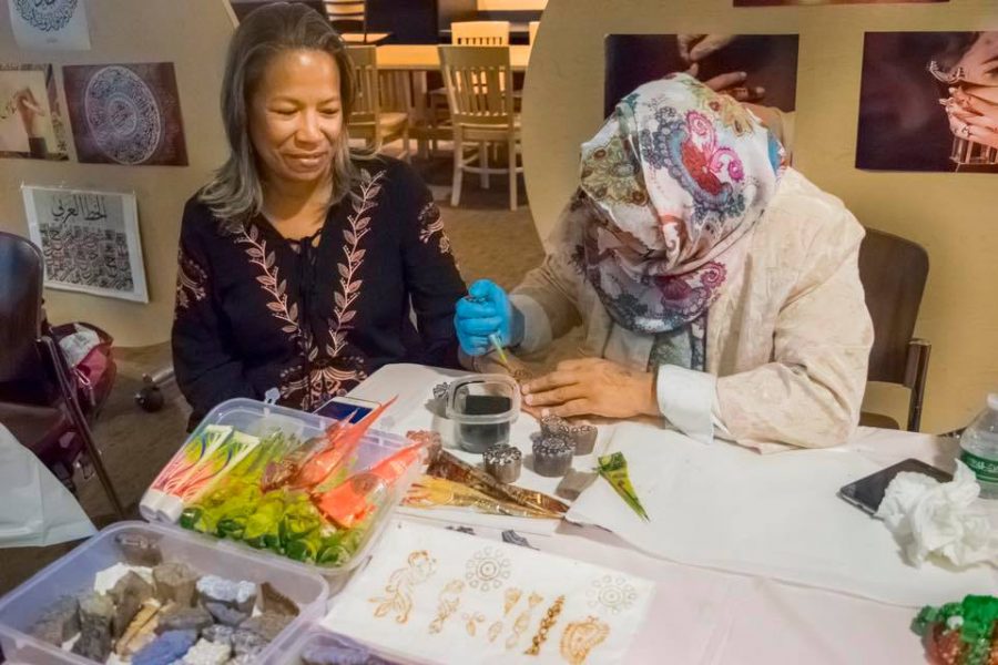 Pictured is Lia Richards-Palmiter, the Director of Diversity, and Tania Ahmed