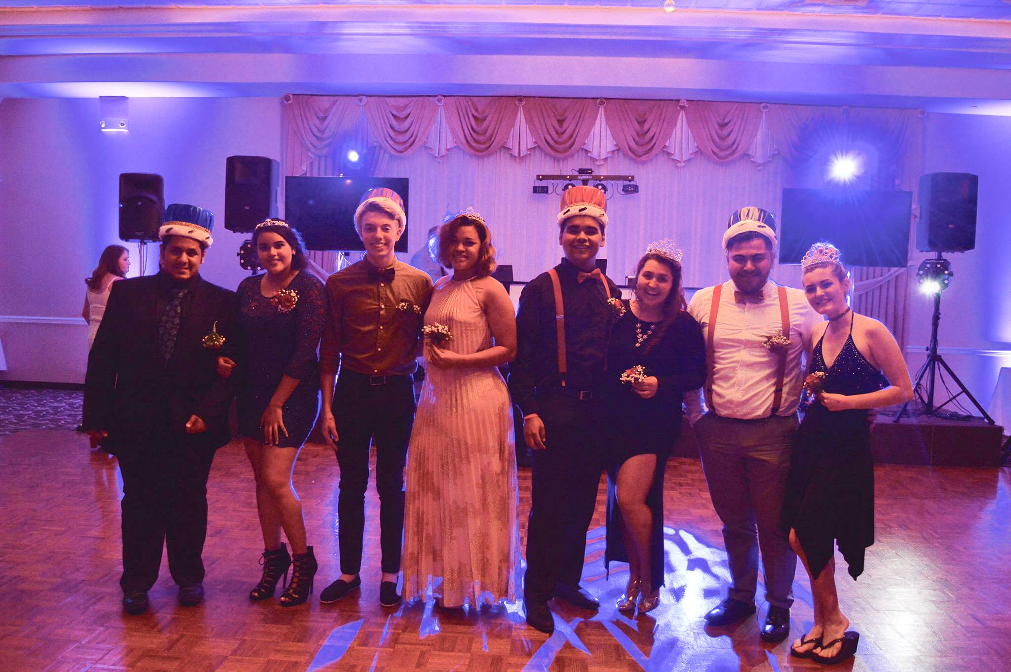 The 2016 Homecoming Court winners.