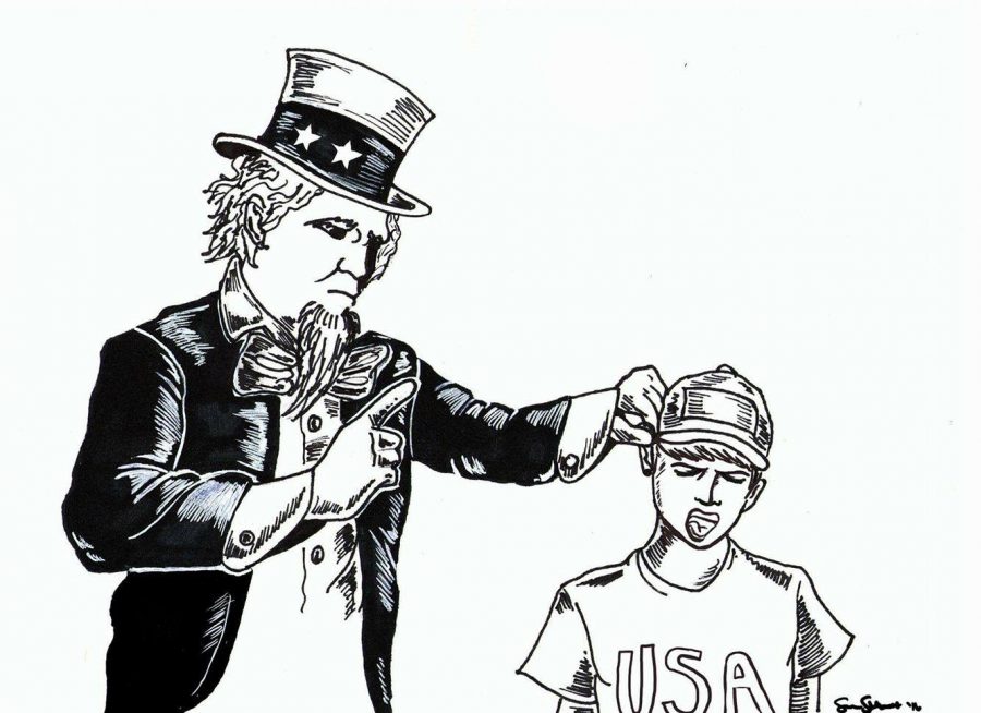 “Uncle Sam is disappointed, America”