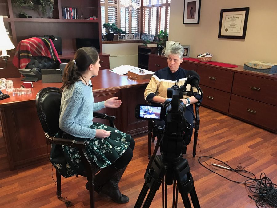 We sat down with Sr. Mary Persico to talk about her progress as president of Marywood. 