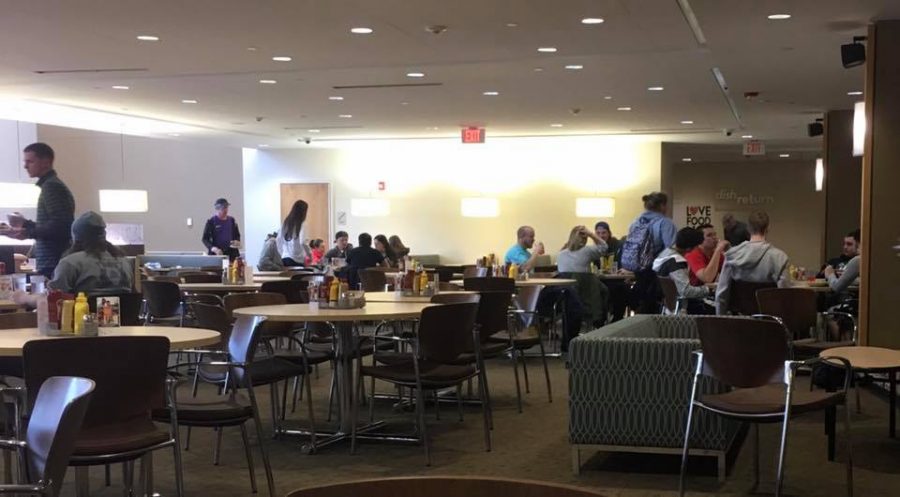 Commuter Thursdays happens in the Nazareth Dining Hall.