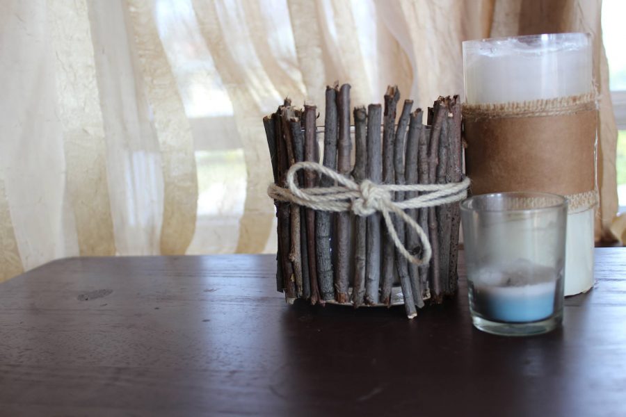 Pinning with Margaret: DIY rustic candle