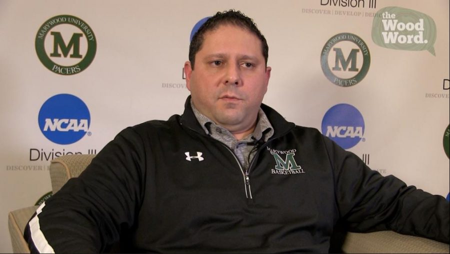 Enrico+Mastroianni+reflects+on+his+second+season+as+mens+basketball+coach.+