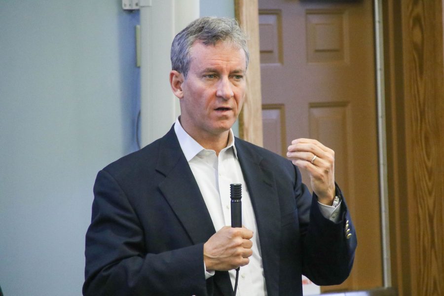 Congressman Matt Cartwright, during his April 20 town hall.