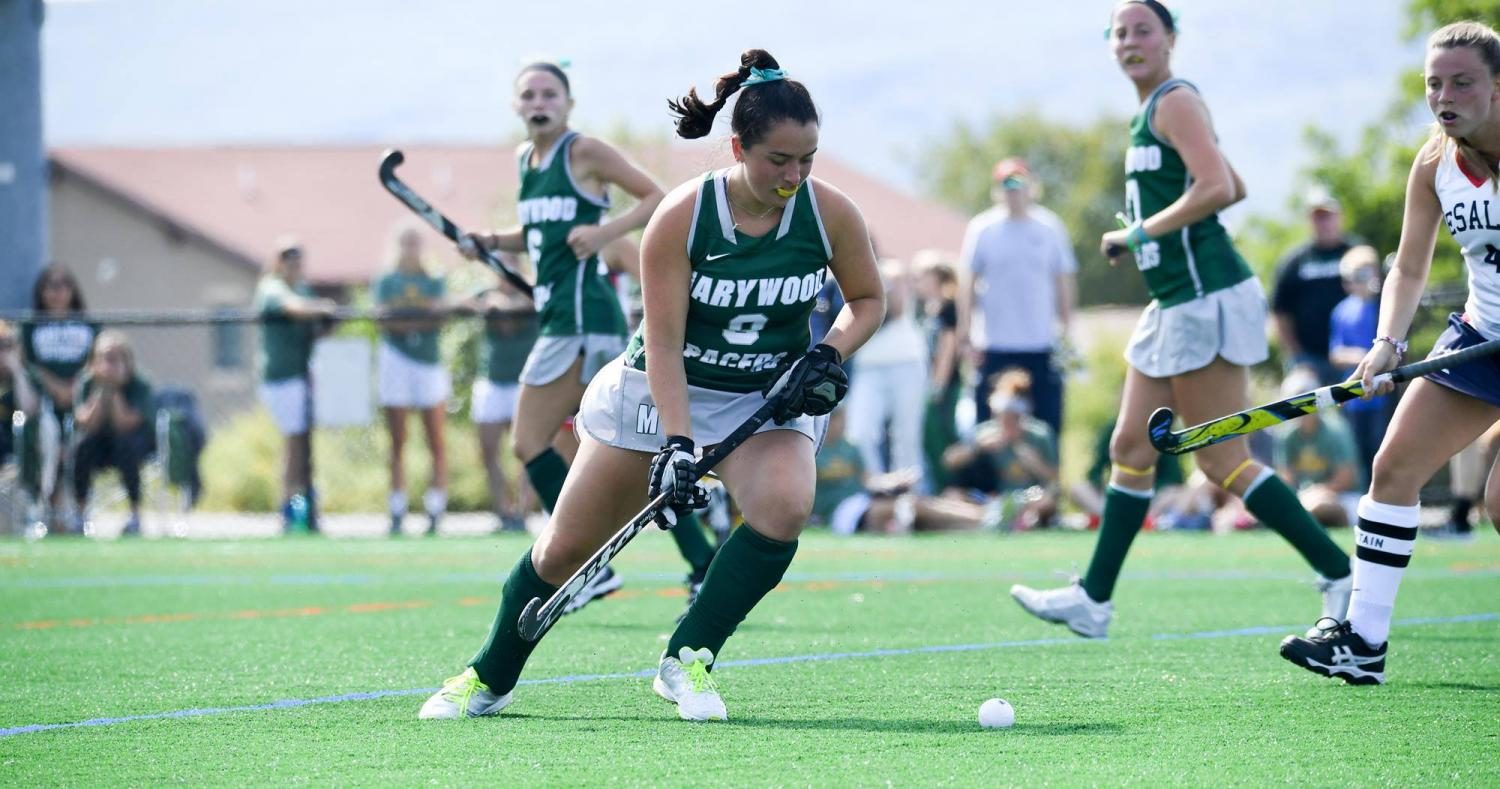 Sophomore+midfielder+Sara+Sterchck+tallied+an+assist+for+the+Pacers+in+loss+to+Scranton.+Photo+courtesy+of+Marywood+Athletics