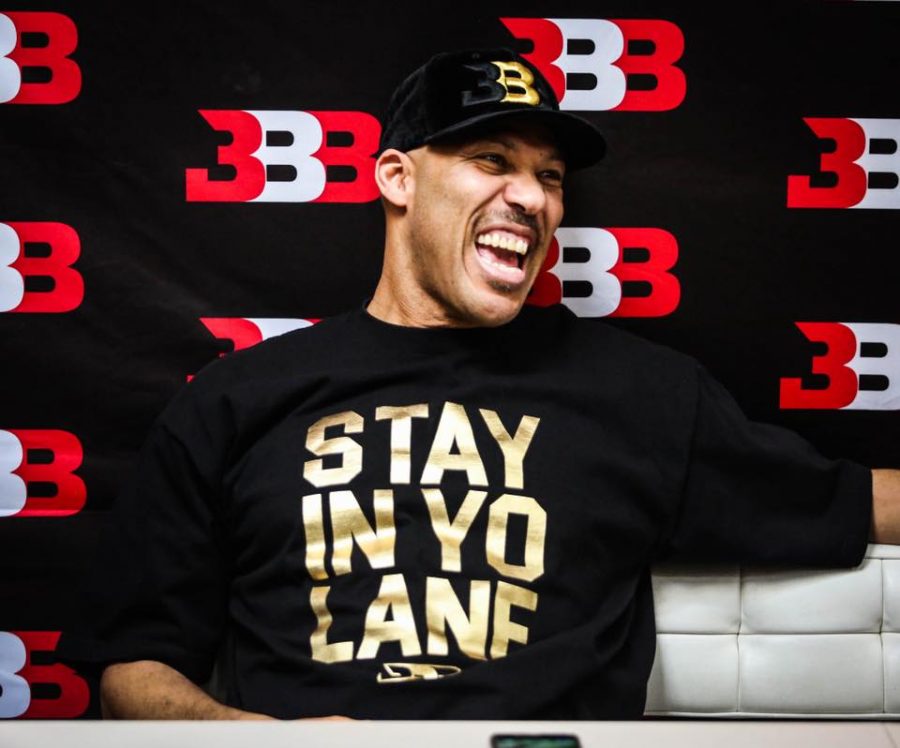 Lavar Ball wears a t-shirt of his now infamous quote. Photo courtesy: Lavar Ball's Official Facebook Page
