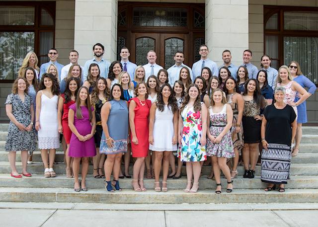 The 2017 Physician Assistant graduates. Credit to Marywood Marketing and Communications.