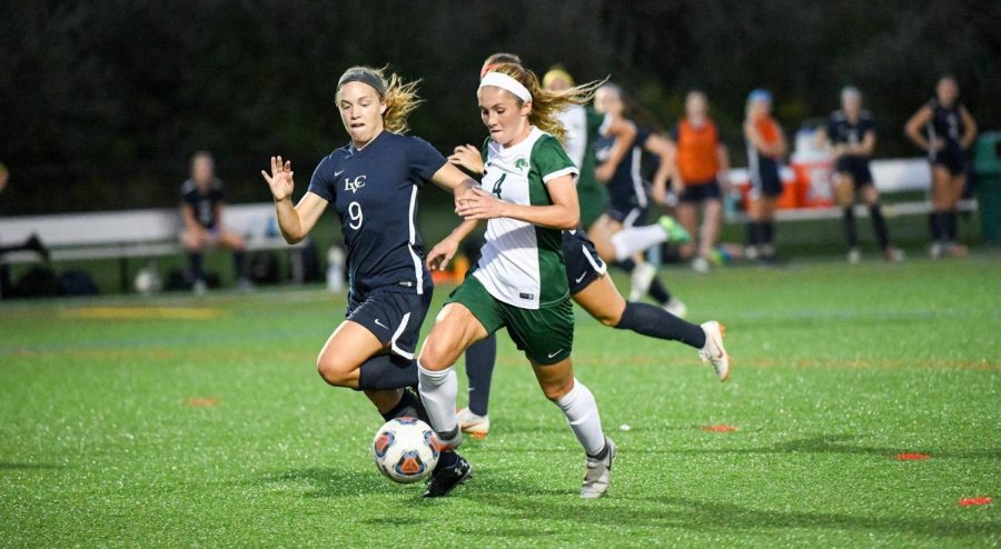 Team Captain Julie Youngman is leading the Pacers charge into a new conference. Photo courtesy of Marywood Athletics