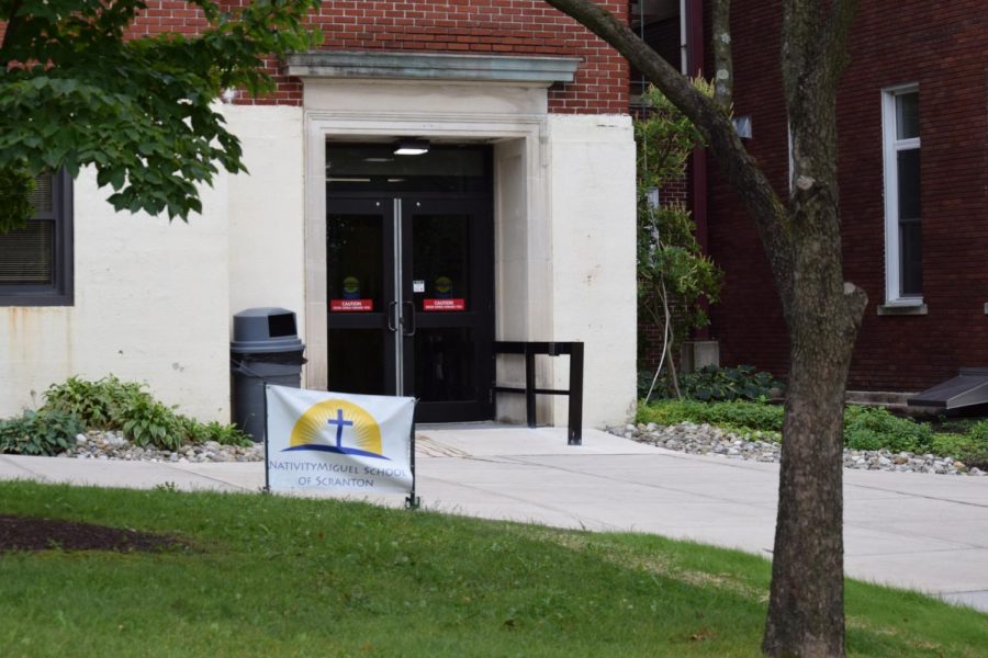 The right-wing on the first floor of the Liberal Arts Center will have four classrooms and an administrative office. The former First Stop location will be the schools lunchroom. Photo credit: Briana Ryan