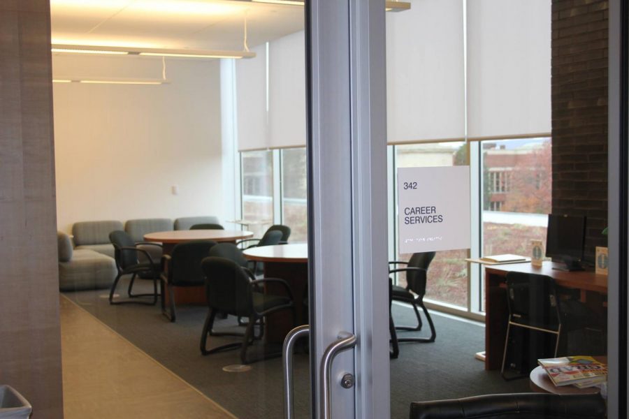 To help students find micro-internships Marywood is working with the networking website Dewey Parker. Photo credit: Kaitlyn O'Meara