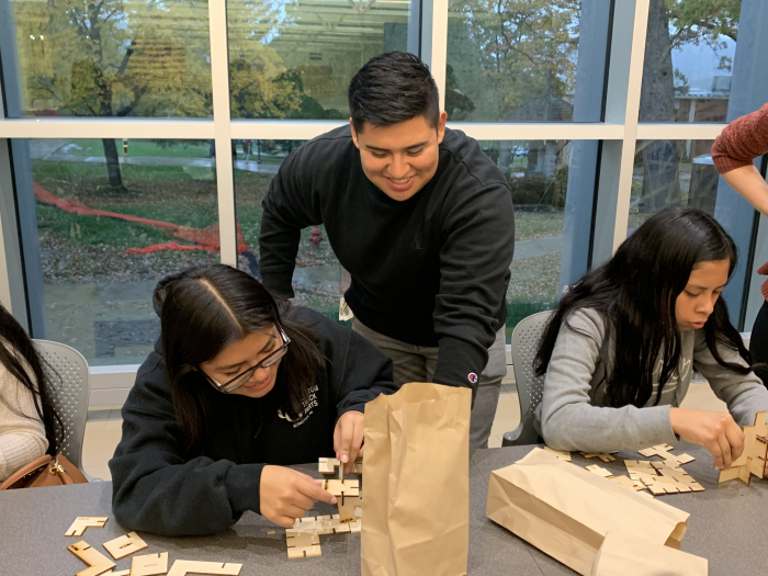 A Marywood volunteer tutors a student during a S.T.A.R.S. program session in October 2019. Due to the ongoing pandemic, all sessions this semester are being held remotely.

Photo Courtesy of Emily Coleman