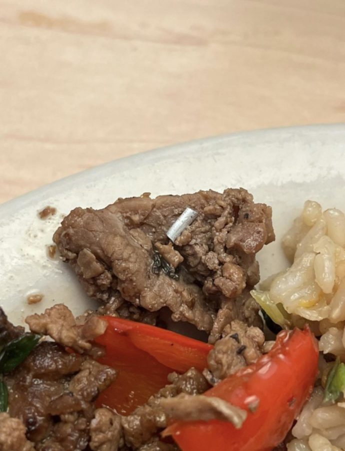 Over the course of the past semester, students have been finding mysterious materials popping up in their meals at the Nazareth Dining Hall and the Study Grounds Cafe.