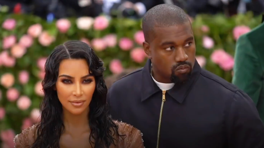 Kim+Kardashian+and+Kanye+West+at+the+2019+Met+Gala.