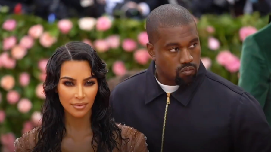 Kim Kardashian and Kanye West at the 2019 Met Gala.