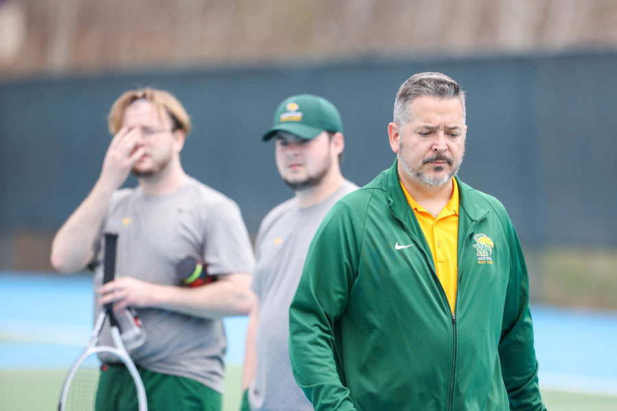 Marywood men's tennis continues their season struggles as they fall to Neumann University 6-3.