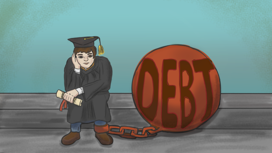 Student loan debt has reached $1.5 trillion dollars in the United States.