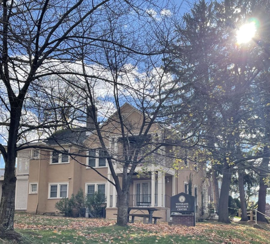 The Veterans Resource Center is located on North Washington Ave. behind the Performing Arts Center.