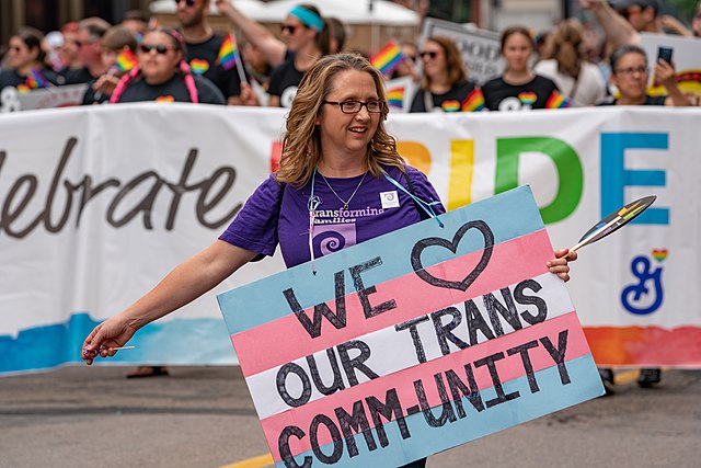 Twin Cities Pride Parade in Downtown Minneapolis, Minnesota, on June 24, 2018.