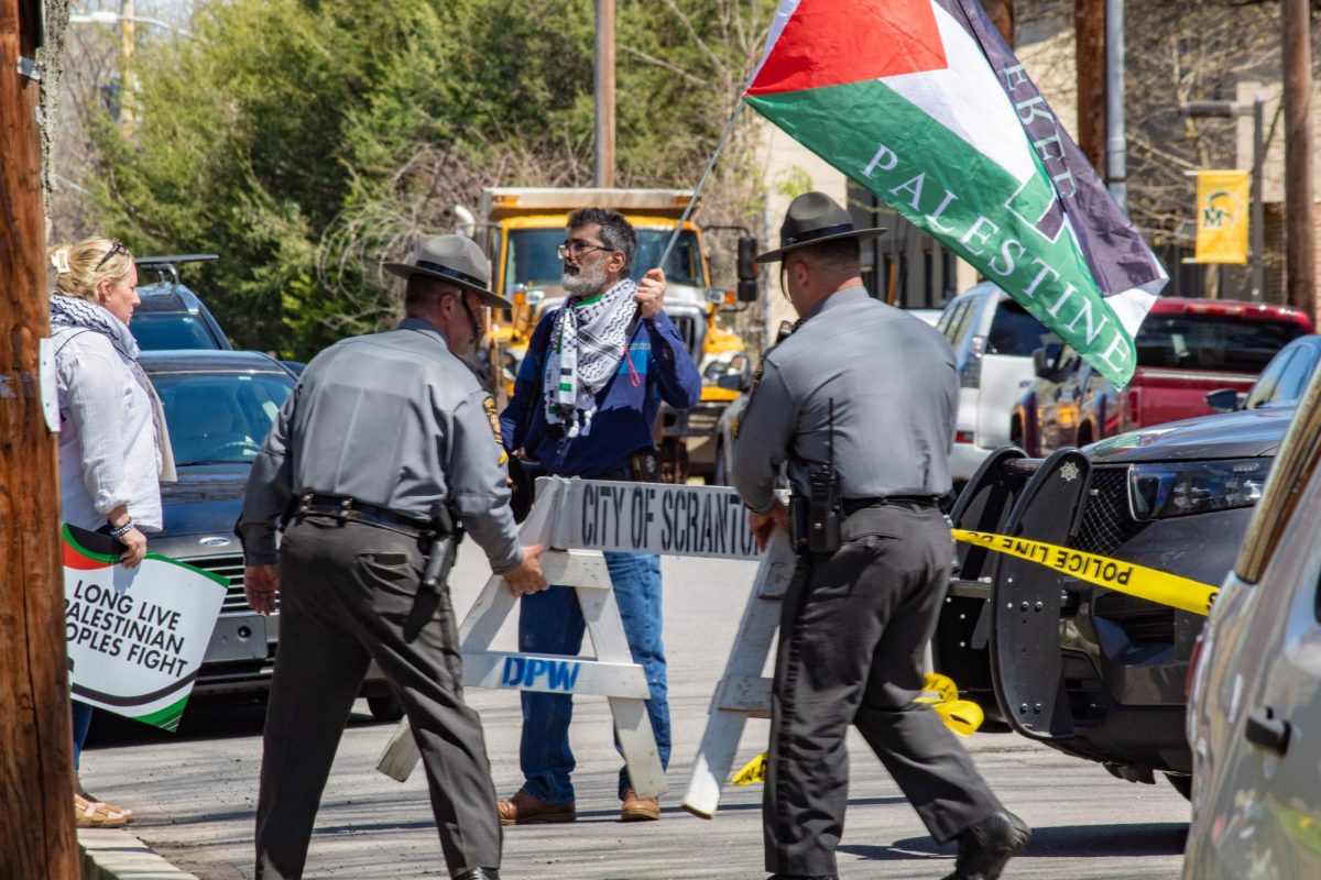 NEPA for Palestine Gathers at Bidens Childhood Home