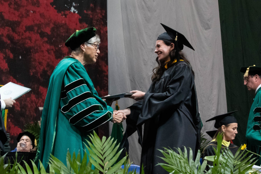 Sr.+Mary+Persico+at+the+2023+Commencement+Ceremony