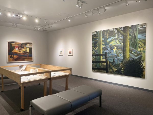 "Representation and Figuration" exhibit in the Maslow Gallery curated by Marywood alumna Marcelle Reinecke.