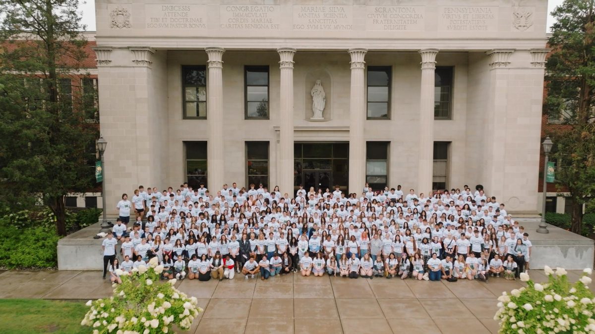 Marywood University welcomed it's largest freshman class this year with over 500 students